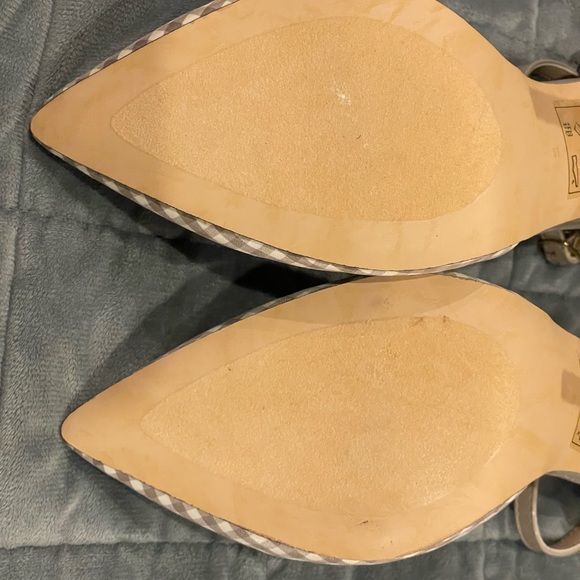 Madison by Shoedazzle beige plaid stiletto 9 - Picture 7 of 13